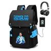 Cr7 Ronaldo 67 Print Student Backpack Large Capacity School Bag for Kids Teens Casual Daypack