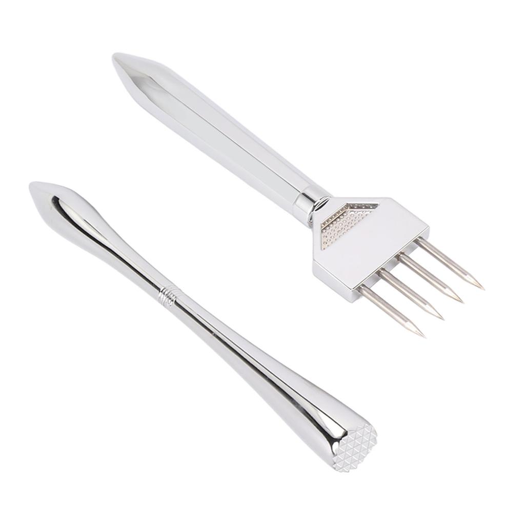 Ice Chipper Professional Manual Full Metal Food Grade Ice Crusher Stick Bartender Tools For Kitchen Bar Restaurant Bartenders