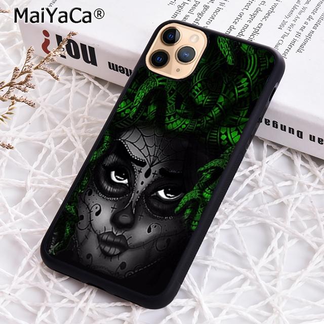 Mexican Sugar Skull Phone Case For iPhone 17 Air 16 pro max 15 14 plus 12 13 Shell Cover coque