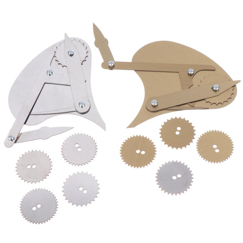 Metal Mechanical Gear Ruling Pen Durable Drawing Tool Roller Wheel Scriber for Architect Student DIY Craft Making