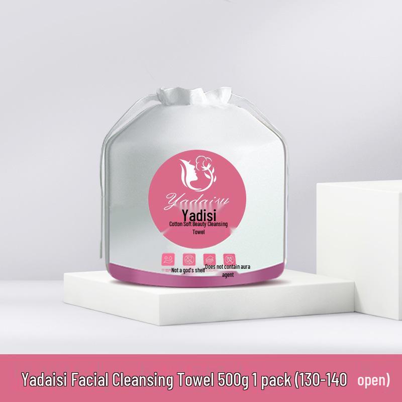 Yadaisi Thickened Disposable Facial Cleansing Towels – Large Roll for Family or Salon Use