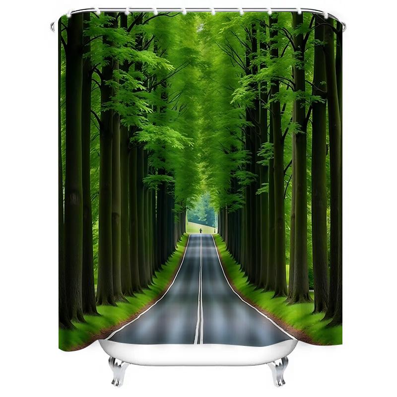 

A Path Through The Forest Leads To A World Of Tranquility And Peace Where Nature Thrives In Harmony Waterproof Durable W60H190(CM)-1 Pcs