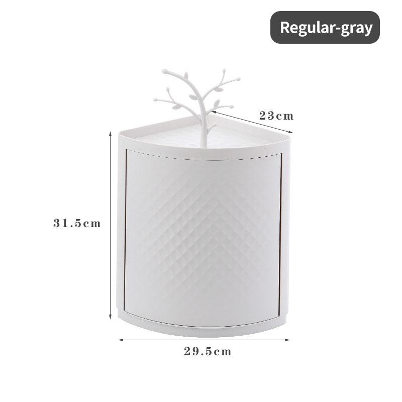 Rotație 360 ​​din material ABS Suport de duș Suport de depozitare cu mai multe camere Accesorii de depozitare pentru baie de uz casnic Economie de spațiu