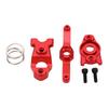 RC Steering Assembly Aluminum Alloy Upgrade Parts for Traxxas E Revo VXL Summit 116 RC Cars Red