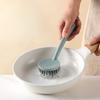 Multi-purpose Kitchen Cleaning Brush Hanging Cleaning Brush Pot and Bowl Brush Sink Brush Pot Cleaning Brush