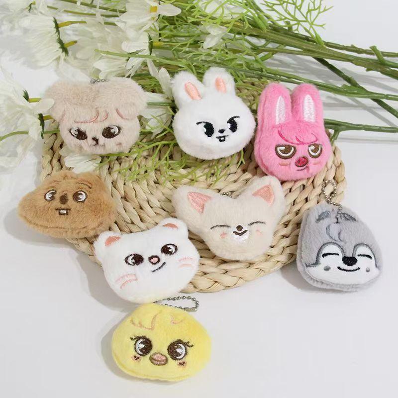 Kpop Straykids SKZOO FM SK SKZ Furry Doll Toy Hyunjin, Bangchan, Leeknow, Han, Felix, Seungmin, I.N, Changbin