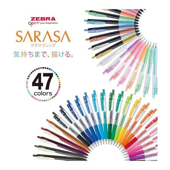 Zebra Gel Ballpoint Pen Sarasa Clip 0.3mm Blue Set of 5 P-JJH15-BL5-AZ