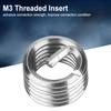 100 szt. M3 Stal nierdzewna SS304 Wkładki gwintowe helikalne z drutu spiralnego