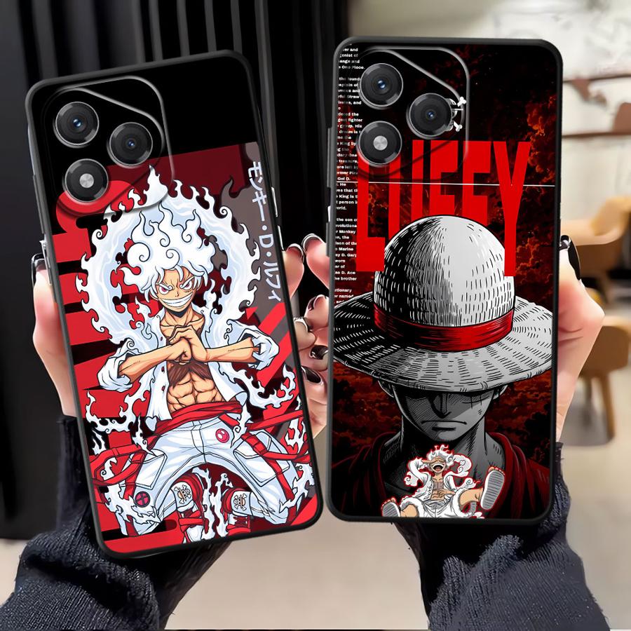 Custodia One Piece Luffy per Honor 200 400 Lite Magic5Lite X8 70 X5b 90 8X X9a X6 X7 Cover per Telefono