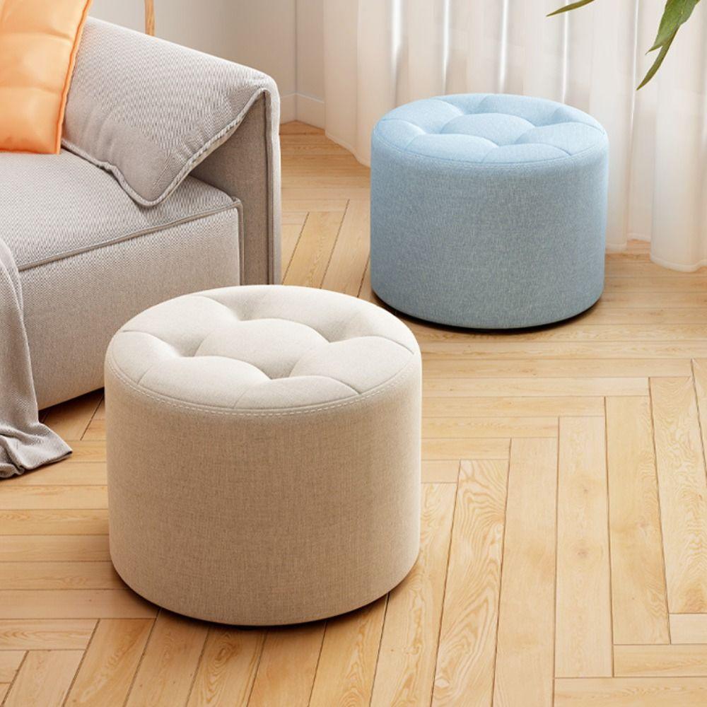 Soft Low Stool Portable Footrest Home Decor Foot Stool  Sofa Footrest