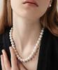 Tou Crh004 Classic Mood Semi Bold Pearl Necklace