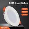 LED Downlight 3W 5W 7W 9W 12W 15W 18W Round Recessed Ceiling Lamp 220V Led Bulb Bedroom Kitchen Indoor LED Spot Lighting