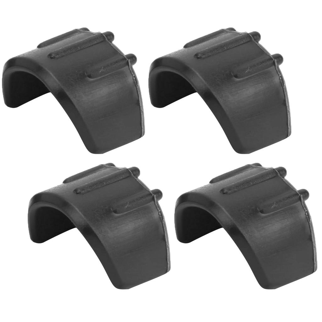 4pcs RC Shock Absorption Damping Cover Wear Resistant Fit for 1 8 Remote Control CarBlack