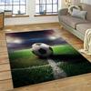 Soccer Football Field Rug Carpet for Living Room Bedroom Home Decor,Floor Mat Non-slip Decoration for Sofa Kitchen Doormat Gifts