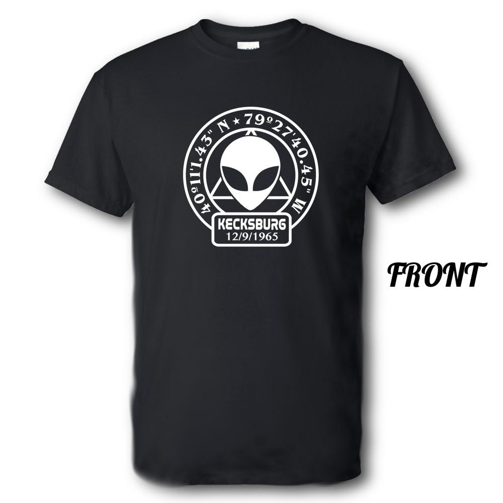 

Kecksburg Ufo Alien Incident Brand New Shirt Multiple Sizes and Colors Unisex T-Shirt XXXL