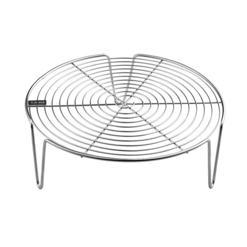Versatile Stainless Steel Steaming Rack Steamers Basket Steaming Stand for Kitchen and Culinary Enthusiasts
