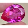 Natural Pink Ruby 35.35 Ct Pear Certified Flawless Loose Gemstone From Mogok