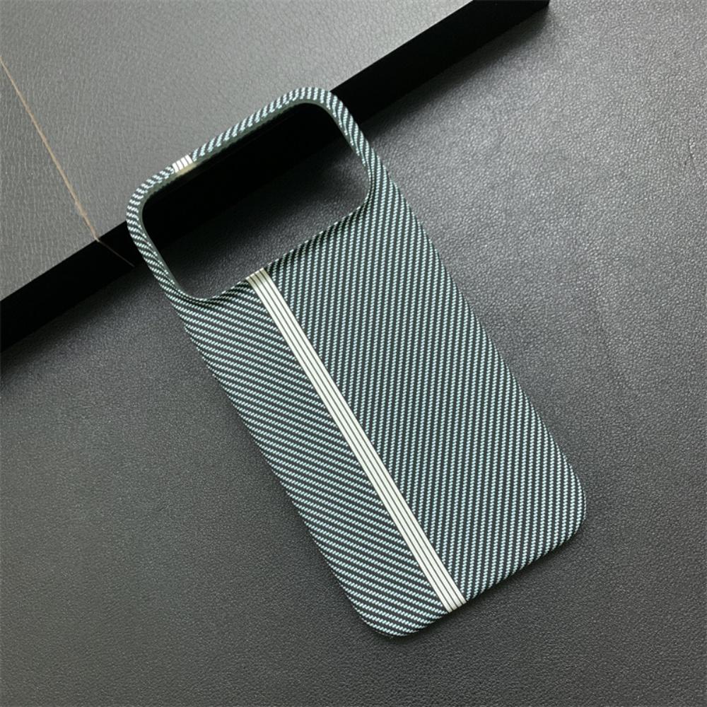 Carbon Fiber Plastic UltraThin Armor Case For iPhone 17 16 15 14 Plus 13 12 11 Pro Max Shockproof Protect Hard Cool Cover