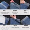 60M Pants Hem Tape Self-Adhesive Edge Shorten Paste Tape DIY Tools for Jean Clothes Length Shorten Household Sewing Accessories