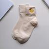 Sock Children's Mid-calf Socks, Sweat-absorbing and Odor-fighting, Cartoon-style, Versatile Cotton Socks