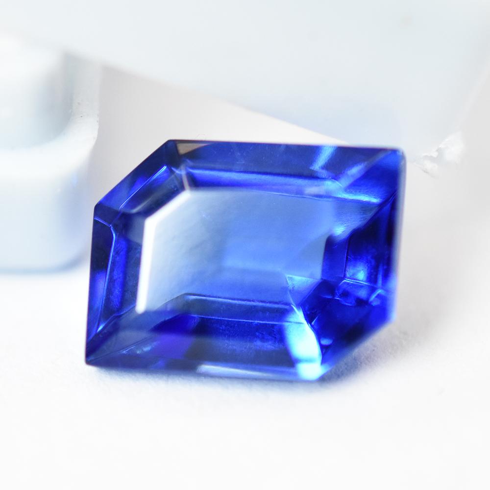 Natural Blue Tanzanite Loose Gemstone 8 Ct Fancy Cut for Mother'S Day for Jewelry Making and Crafts