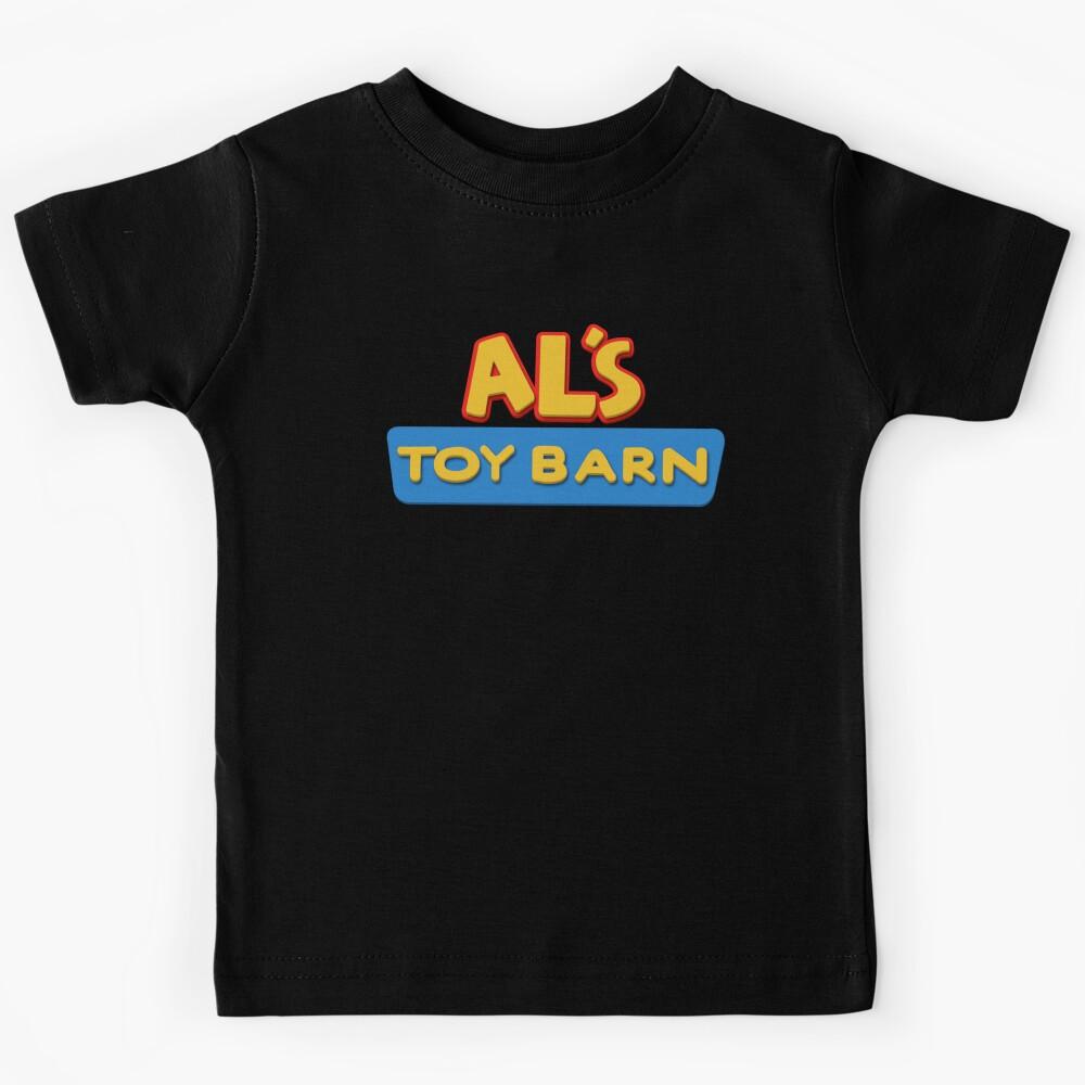 Al_s Toy Barn Kids T-Shirt 150