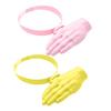 Palm Visor Hat Comfortable Fit Wide Brim Adjustable Headband Outdoor Sporty Hat Sun Protection Party Prop