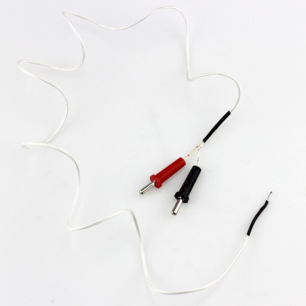 K-type Thermocouple Sensor Digital Probe Tester 100cm 1M Wire Temperature Measuring 1.4cm Interface Temperature Sensor