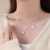 Chinese Fu Character Necklace: Auspicious Good Luck Women's Collarbone Chain - High-End National Style Design