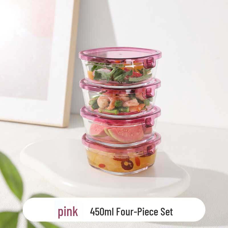 Microwaveable Glass Lunch Bento Box - Salad & Fresh Storage Container