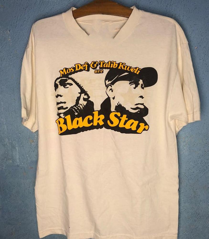Black Star band Mos Def Talib Kweli hip hop T-shirt All colors album 1F327 Unisex T-Shirt S