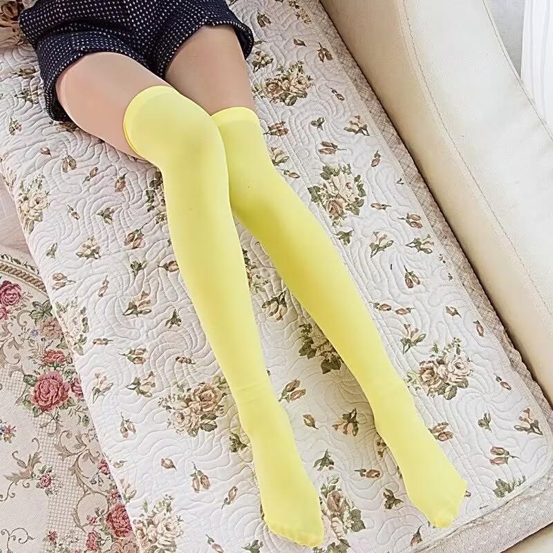 3Pairs Women Sexy Warm Thigh High Stockings Over Knee Socks Velvet Calze Stretch Stocking Temptation Medias Overknee Long Socks