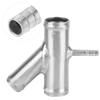 Coolant Y Hose Pipe Flange Housing Aluminium Connector 1K0121087H Fit for Eos 2007‑2009