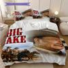 John Wayne's Retro Western Movies bedding, duvet cover, pillowcase, home decoration, birthday gift (1 * duvet cover+2 * pillowcase, coreless)