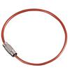 10Pcs Colorful Stainless Steel Wire Keychain Rope Key Chain Outdoor Hiking