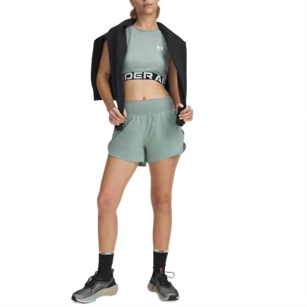 Under Armour VanishStorm Sports Shorts Women's Light Green 1376936-348