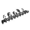 Key Holder Hooks Organizer Hanger Rack Wall Mounted with Screws Anchors Home Metal Decor for Entryway Front Door Hallway