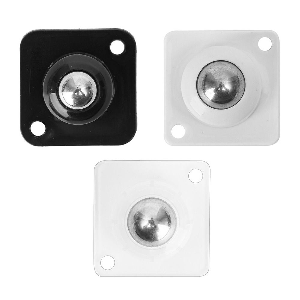 4Pcs/Set 360° Rotation Self-adhesive Universal Caster Steel Ball Moving Accessories Bedside Table