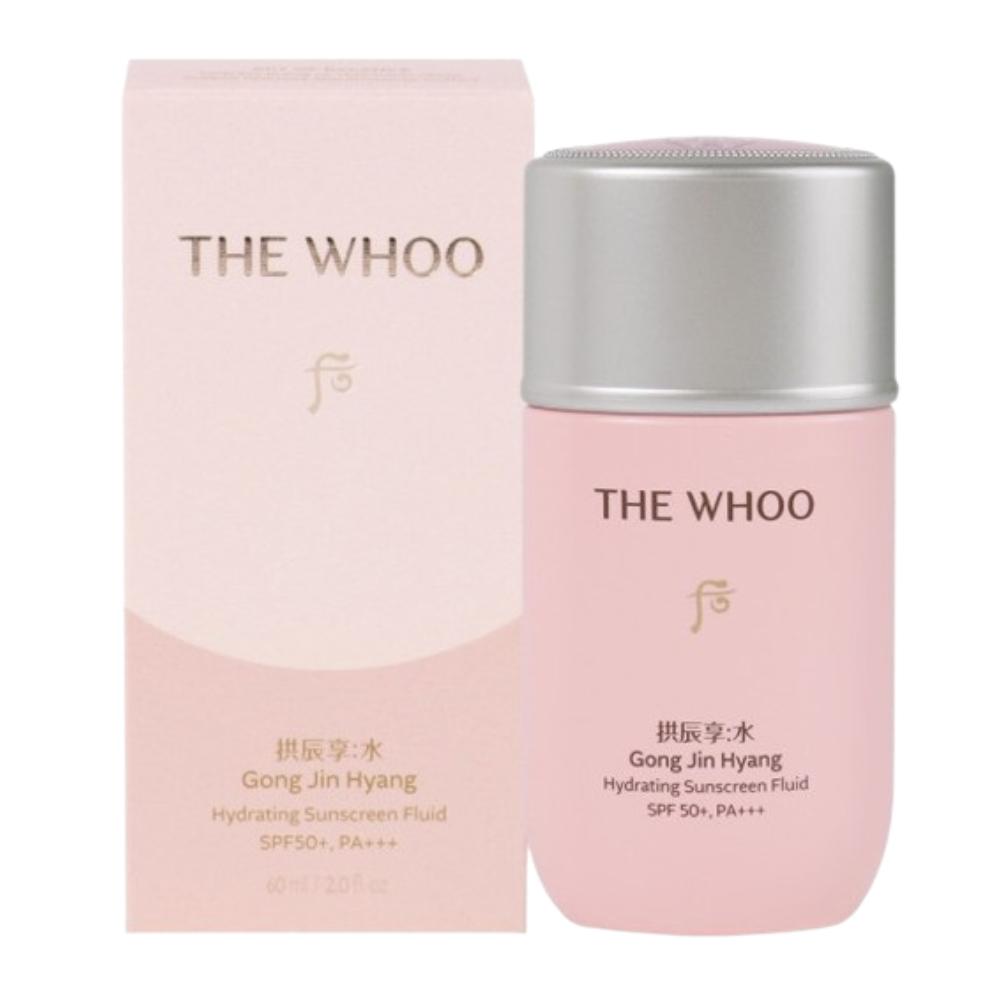 

The History of Whoo Gongjinhyang Soo Hydrating Sunscreen Fluid SPF50+ PA+++ 60ml Korean Herbal UV Protection Sun Cream K-Beauty 60ml