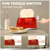 Retro Toaster Nachtlicht mit Dimm-Timer für Teenagerzimmer-Dekoration und Geschenk