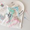 Love Heart Pendant DIY Ribbon Photocard Holder Idol Card Display Protector  School Stationery