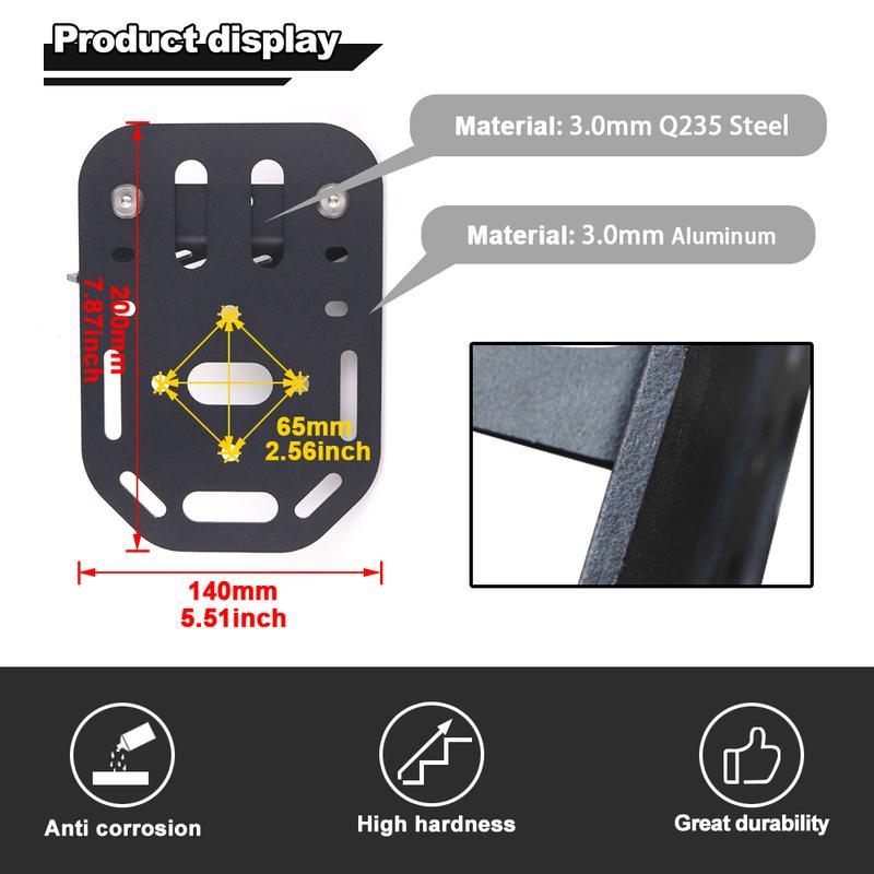 Side Panniers Rack Fit for Husqvarna Svartpilen 125 200 250 401 Vitpilen 250/401 Motorcycle Saddlebag Support Bar Mount Bracket