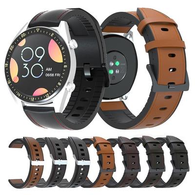 20mm 22mm Silikon Lederarmband Für Huawei Uhr GT 3/2 42mm 46mm GT2 Pro Smart uhr Band für Huawei Uhr GT3 Pro 43mm 46mm
