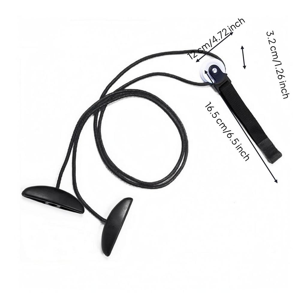 Shoulder Training Rope with Pulley Compact Door Exercise Foot Pedals Portable Pedal