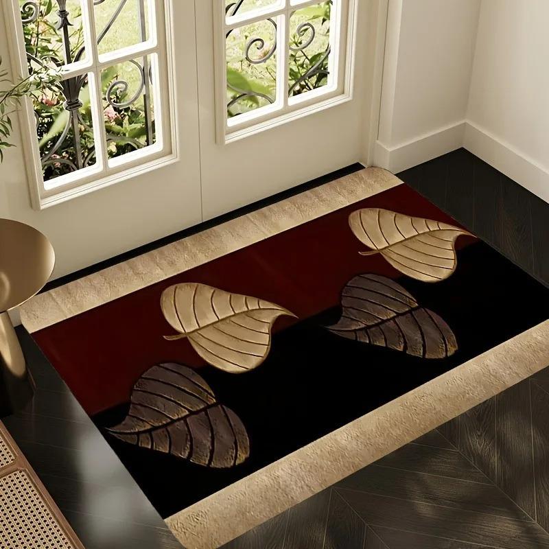 1PC Sunflower Pattern Kitchen Rugs Non-Slip Home Door Mats Pop design Bathroom Rugs Bath Mat Carpet for Home Sink Laundry Decor