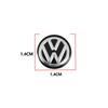 2026 Hot For Volkswagen VW 14mm Car Key Emblem Stickers Auto Control Key Logo Decals For Volkswagen Scirocco POLO Tiguan Passat