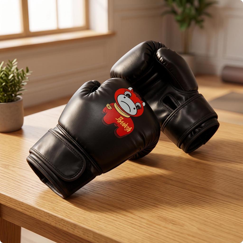 Kids Boxing Gloves PU Leather Training Colorful for Young Children