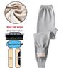Boys' Warm Plus Velvet Thickened Pants: Medium & Large Sizes, Teen One-Piece for Fall/Winter School Wear
