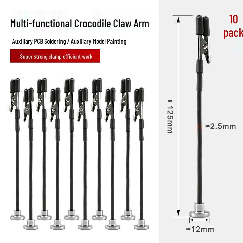 Adjustable Magnetic Clip Arm for PCB Circuit Board Welding & Painting