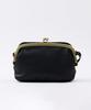 Natural Vintage Shoulder Bag with Wallet Function, Vintage, Self-Standing, Clasp Closure
